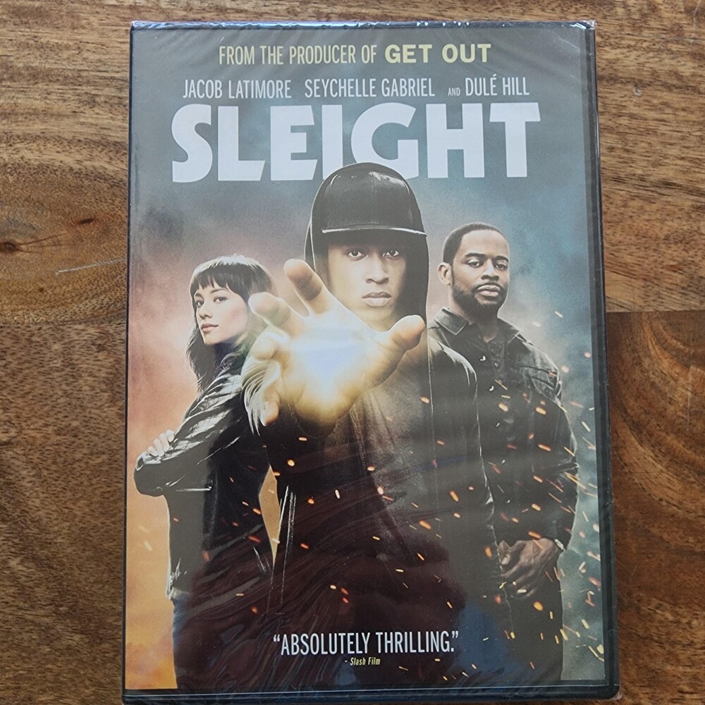 Sleight DVD Widescreen Jacob Latimore Superhero Drama R Universal New Sealed